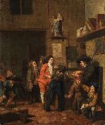 Jan Josef Horemans the Elder Boys' school oil painting artist